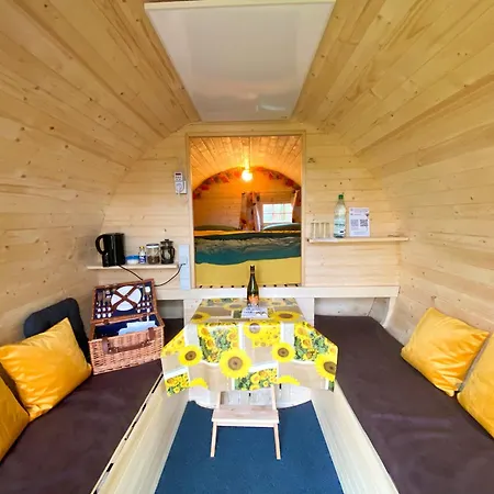 Vakantiehuis Kuhle Auszeit - Fass Sonnenblume Lastrup