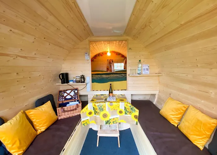 Semesterbostad Kuhle Auszeit - Fass Sonnenblume Lastrup