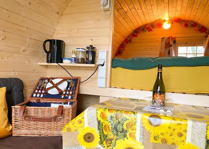 Semesterbostad Kuhle Auszeit - Fass Sonnenblume Lastrup